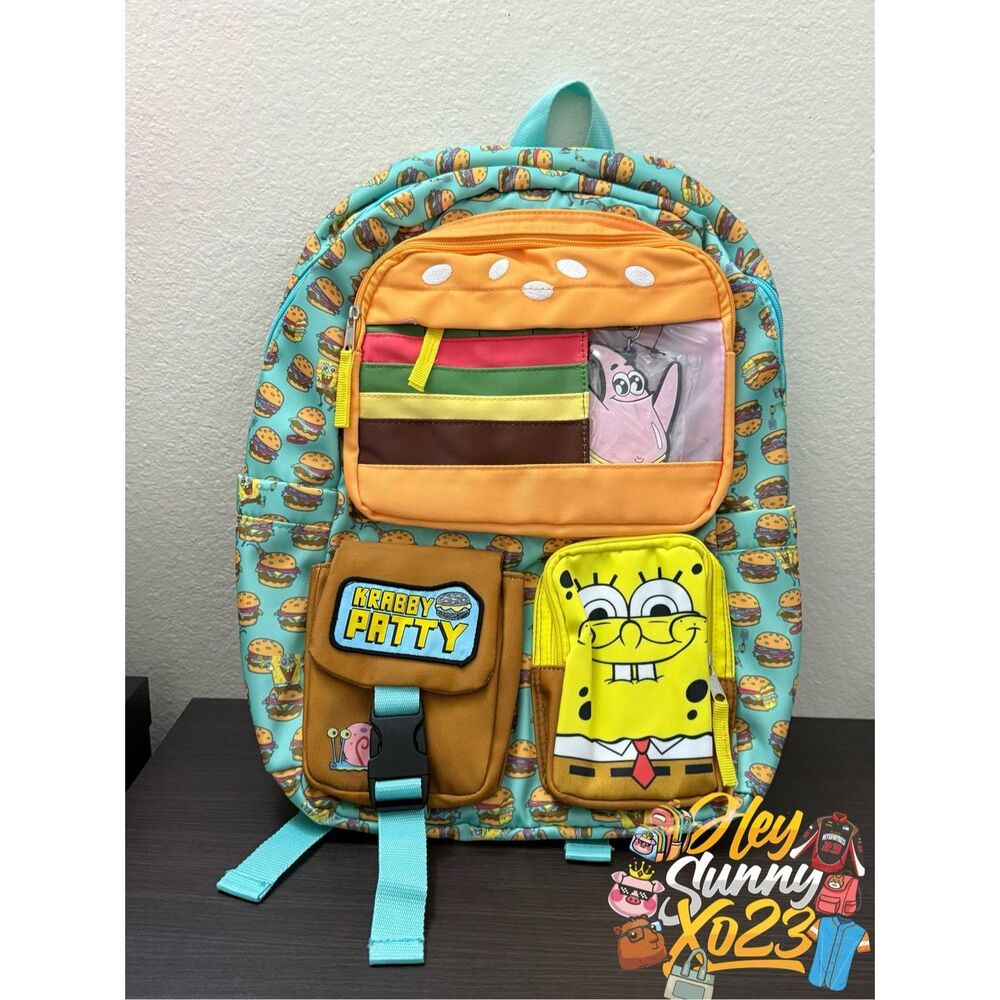 SpongeBob SquarePants Krabby Patty Backpack